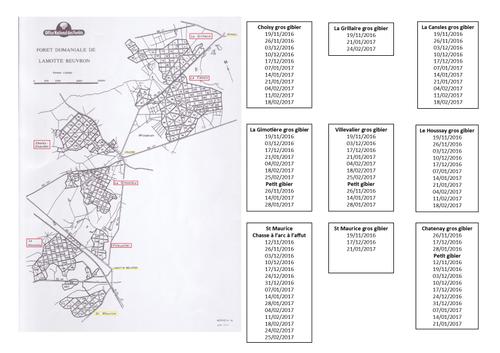 Plan de chasse