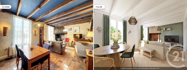 maison à vendre - 5 pièces - 121.7 m2 - LAMOTTE BEUVRON - 41 - CENTRE - Century 21 Sologne Immobilier